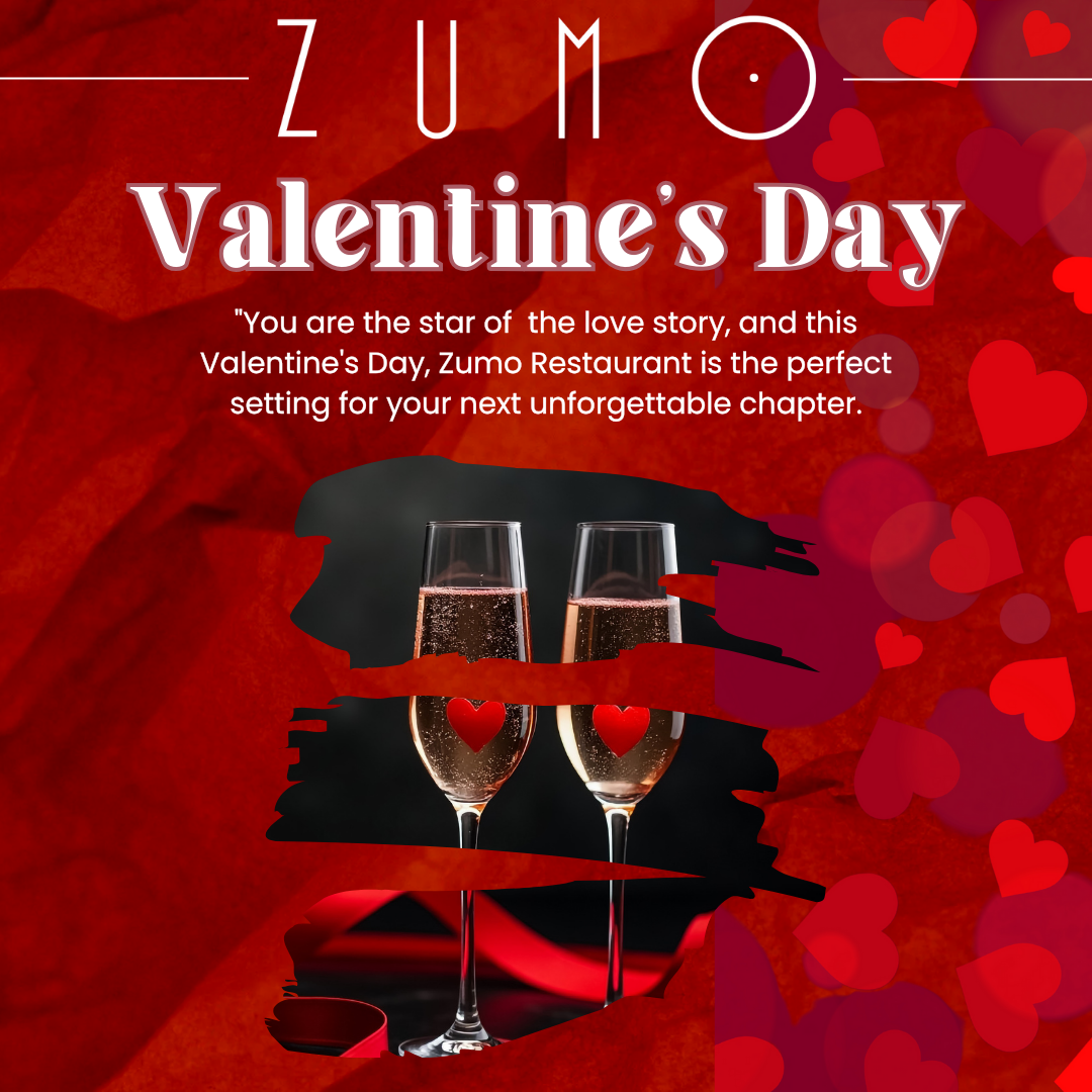 Dinner Happy Valentine's Day Zumo Vallarta